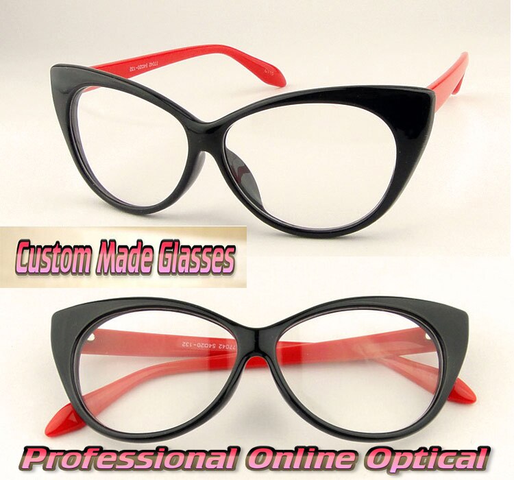 Women's Reading Glasses Acetate Cat Eye -1 To -6 Reading Glasses Brightzone   