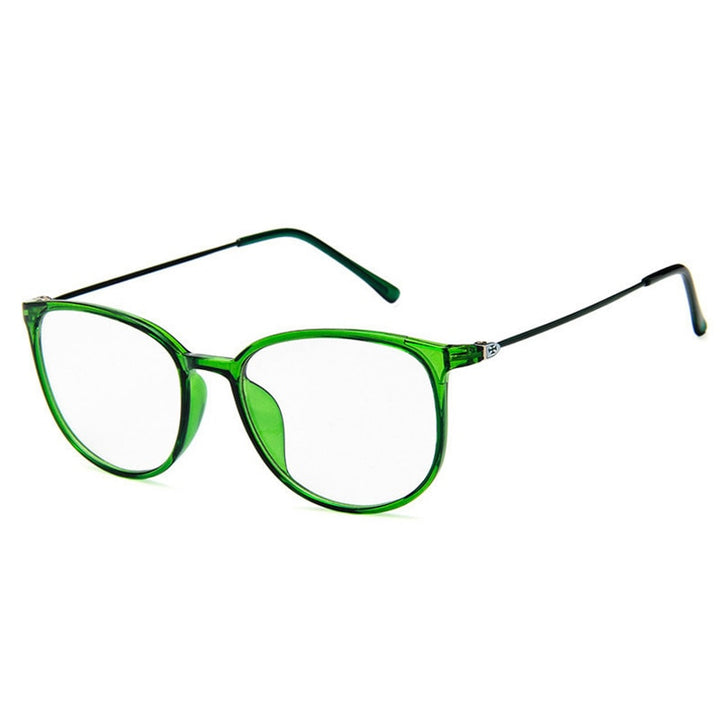 Reven Jate Model No.872 Slim Frame Eyeglasses Frame Glasses Spectacles Eyewear For Men And Women Frame Reven Jate green  