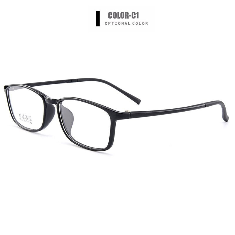 Men's Eyeglasses Ultra-Light Tr90 Plastic 6 Colors M2001 Frame Gmei Optical C1  