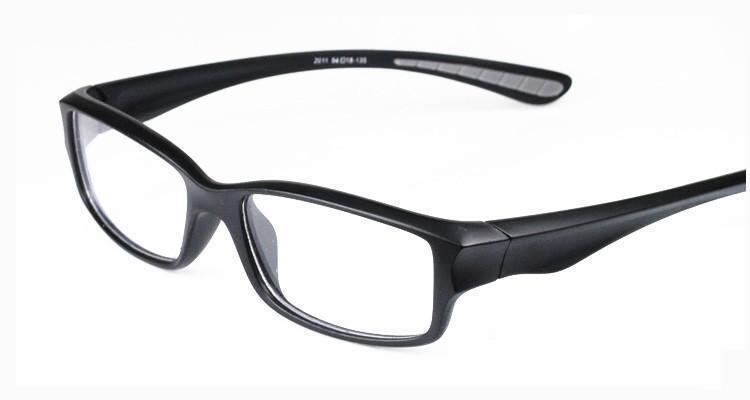 Men's Eyeglasses Ultra-light Tr90 Slip-resistant Acetate Frame Brightzone 2011 black  