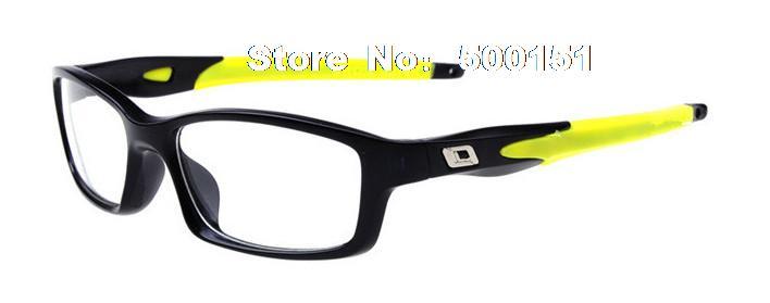 Unisex Eyeglasses Acetate Plastic Frame Sport 1066 Sport Eyewear Brightzone Yellow  