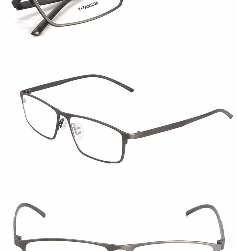 Reven Glasses Eyeglasses P8184 Titanium Business Men Eye Glasses Eyewear Spectacles Frame Reven Jate   