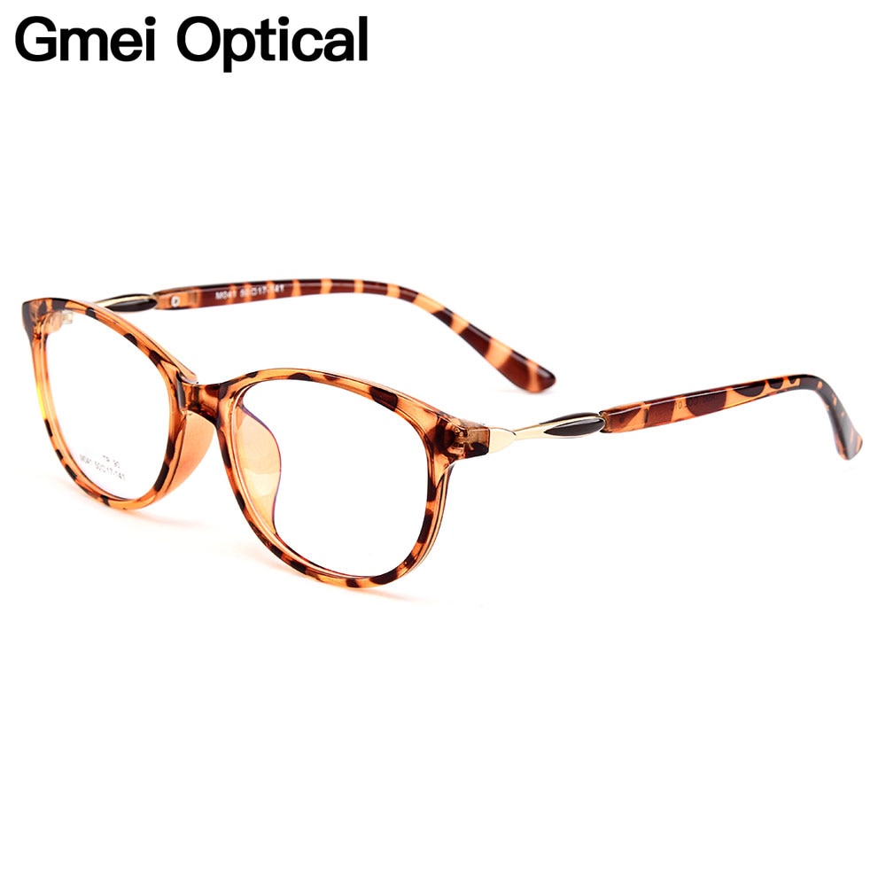 Gmei Women's Eyeglasses Ultralight Tr90 Plastic Full Rim M041 Full Rim Gmei Optical   