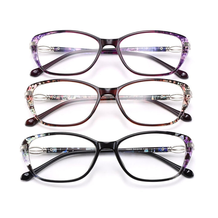 Women's Eyeglasses Ultra-Light Plastic Tr90 M1688 Frame Gmei Optical   