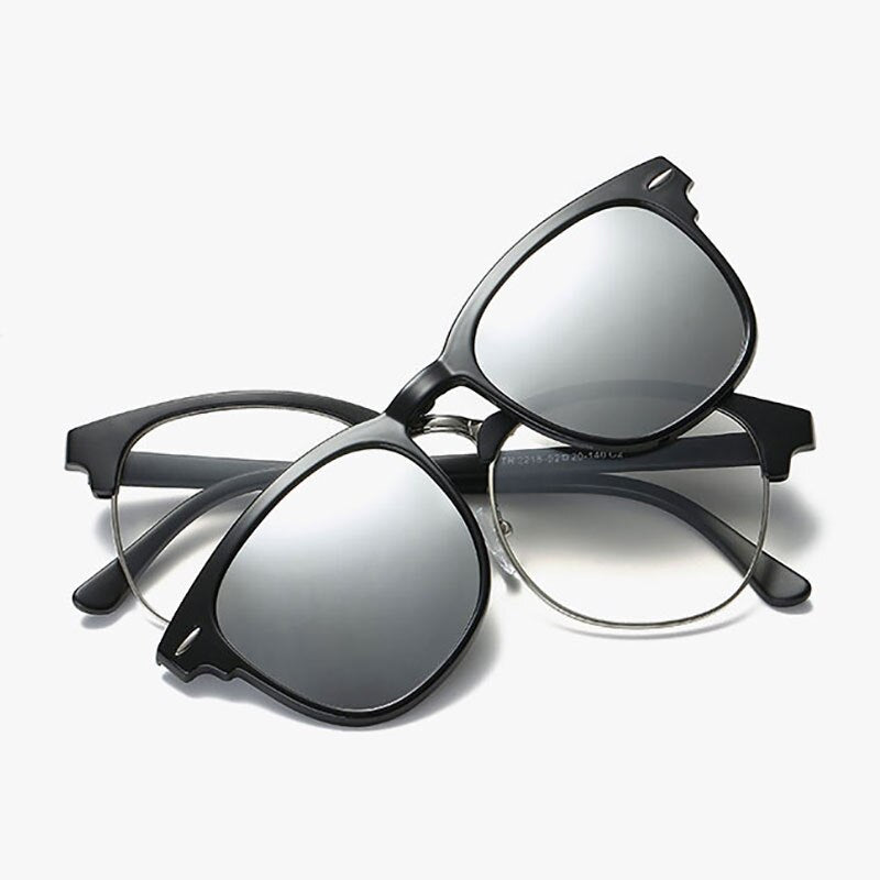 Custom made for Enhance prescription Rx eyeglasses: Custom Made for Enhance  3943-56X17-P Polarized Clip-On Sunglasses (Eyeglasses Not Included)