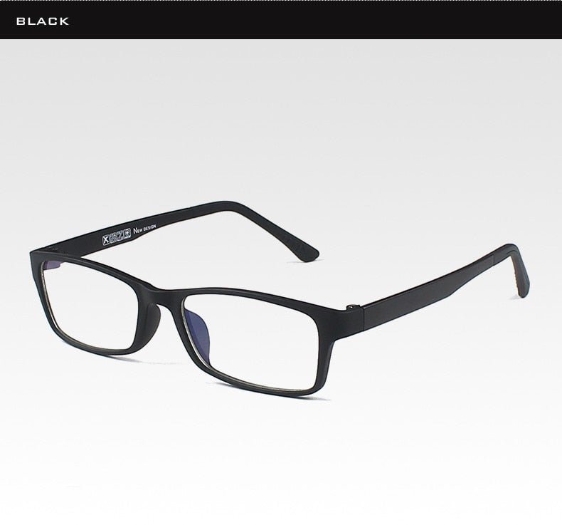 Reven Jate Tungsten Spectacles Eyewear Fatigue Radiation-Resistant Unisex Eyeglasses Glasses Frame Frame Reven Jate Black  
