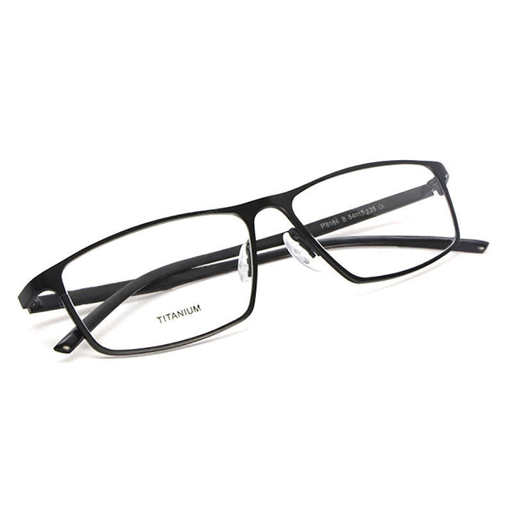 Reven Glasses Eyeglasses P8184 Titanium Business Men Eye Glasses Eyewear Spectacles Frame Reven Jate   