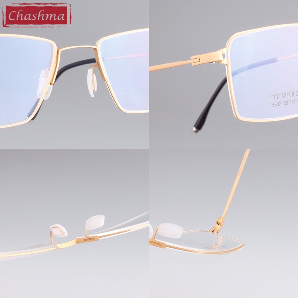 Men's Eyeglasses B Titanium Frame Light 5807 Frame Chashma   