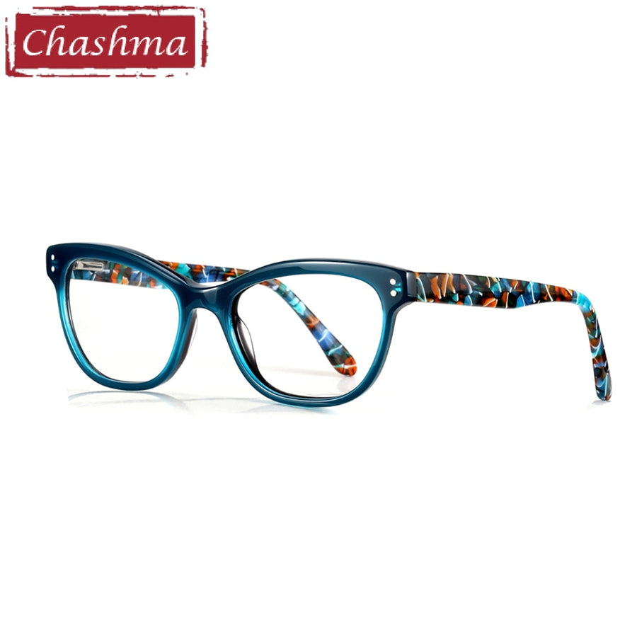 Women's Eyeglasses Acetate 10034 Frame Chashma   