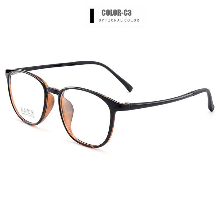 Men's Eyeglasses Ultra-Light Tr90 Plastic 6 Colors M2004 Frame Gmei Optical C3  