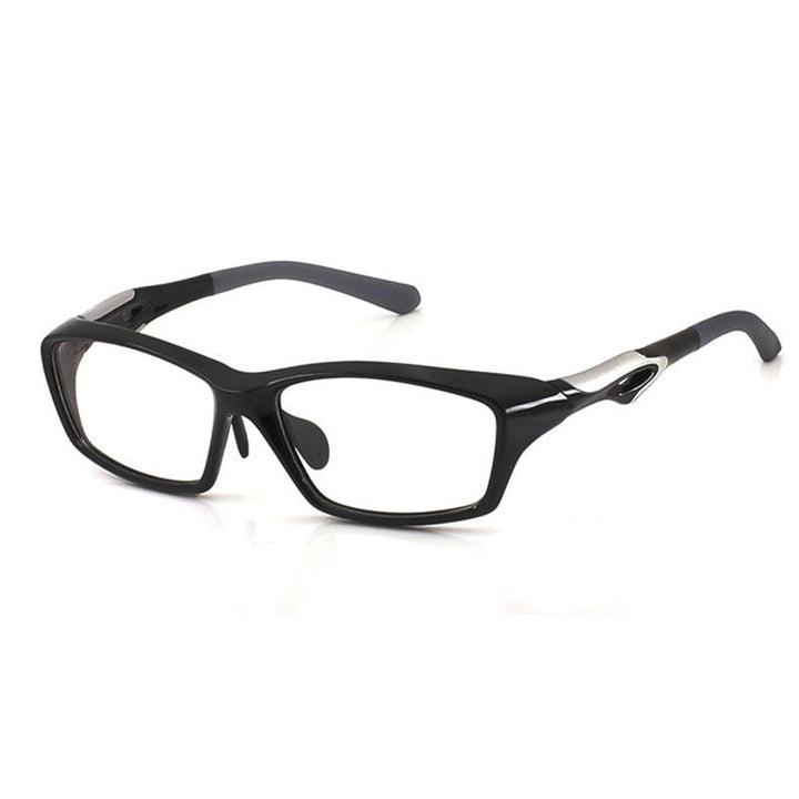 Hotochki Men's Full Rim TR90 Frame Sport Eyeglasses Tr8021 Sport Eyewear Hotochki Black  