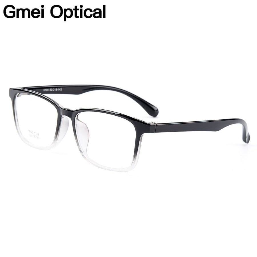 Gmei Unisex Full Rim Square Tr 90 Eyeglasses M5109 Frame Gmei Optical   