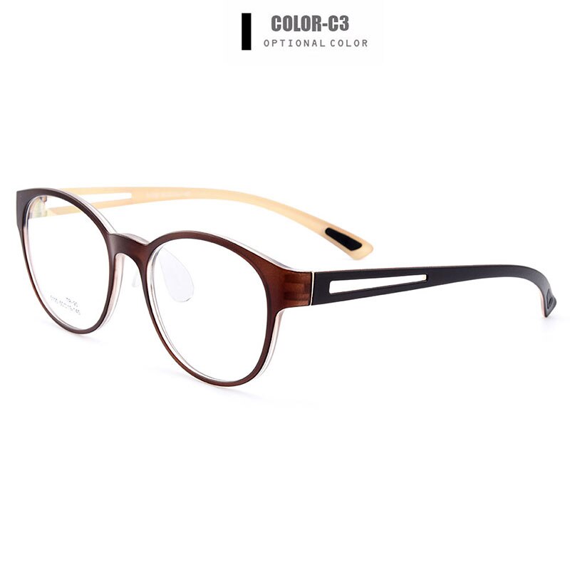Unisex Eyeglasses Ultra-Light Tr90 Plastic 6 Colors M5100 Frame Gmei Optical C3  