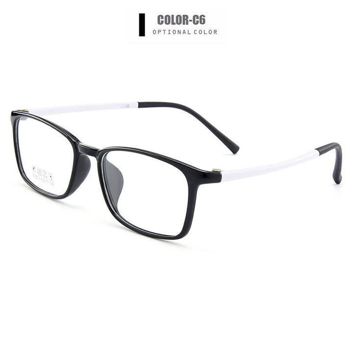 Men's Eyeglasses Ultra-Light Tr90 Plastic 6 Colors M2003 Frame Gmei Optical C6  