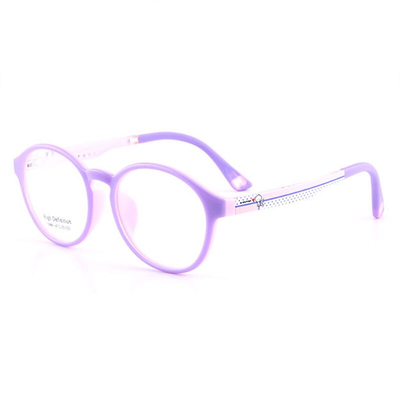 Reven Jate 5689 Child Glasses Frame For Kids Eyeglasses Frame Flexible Frame Reven Jate purple  