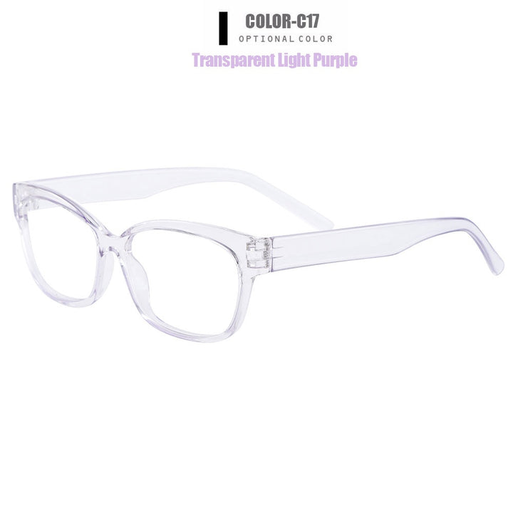 Women's Eyeglasses Square Full Rim Plastic Tr90 H8006 Full Rim Gmei Optical C17  