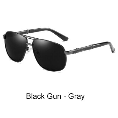 Ralferty Men's Sunglasses Polarized Tac Square D0960 Sunglasses Ralferty Black Gun - Gray China As picture