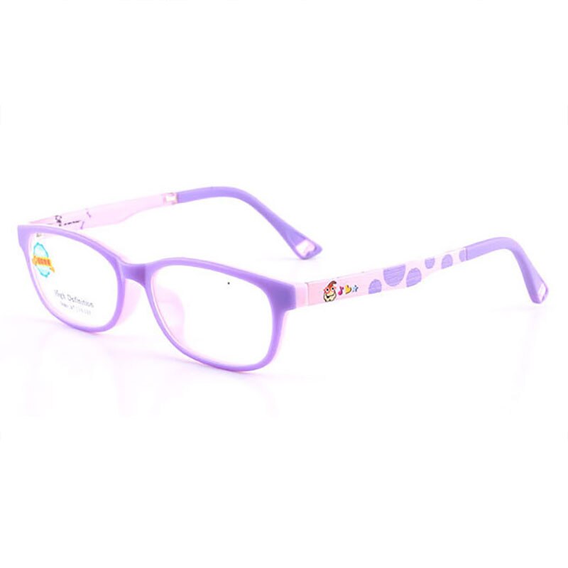 Reven Jate 5680 Child Glasses Frame For Kids Eyeglasses Frame Flexible Frame Reven Jate purple  