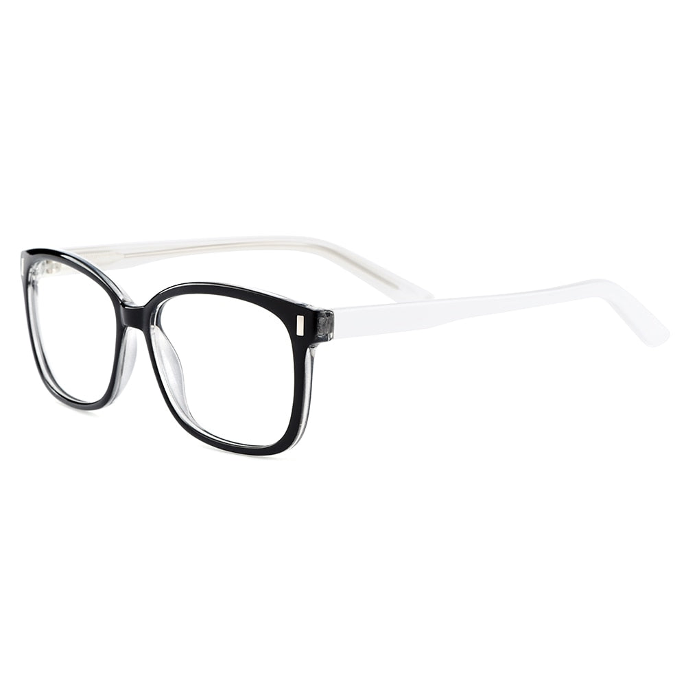 Women's Eyeglasses Square Full Rim Plastic H8002 Full Rim Gmei Optical Default Title  