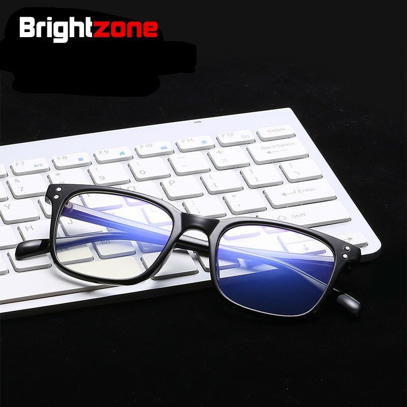 Unisex Eyeglasses Anti Blue Light Alloy Tr90 Axis Anti Blue Brightzone   