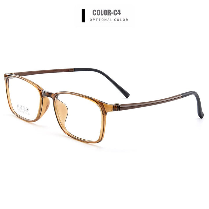 Men's Eyeglasses Ultra-Light Tr90 Plastic 6 Colors M2003 Frame Gmei Optical C4  