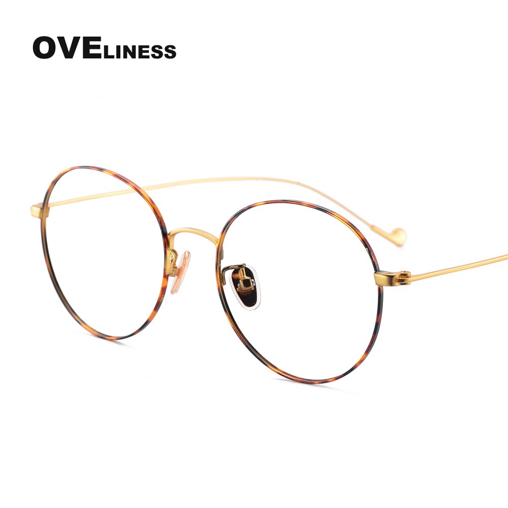 Oveliness Women's Full Rim Round Alloy Eyeglasses 2681 Full Rim Oveliness   