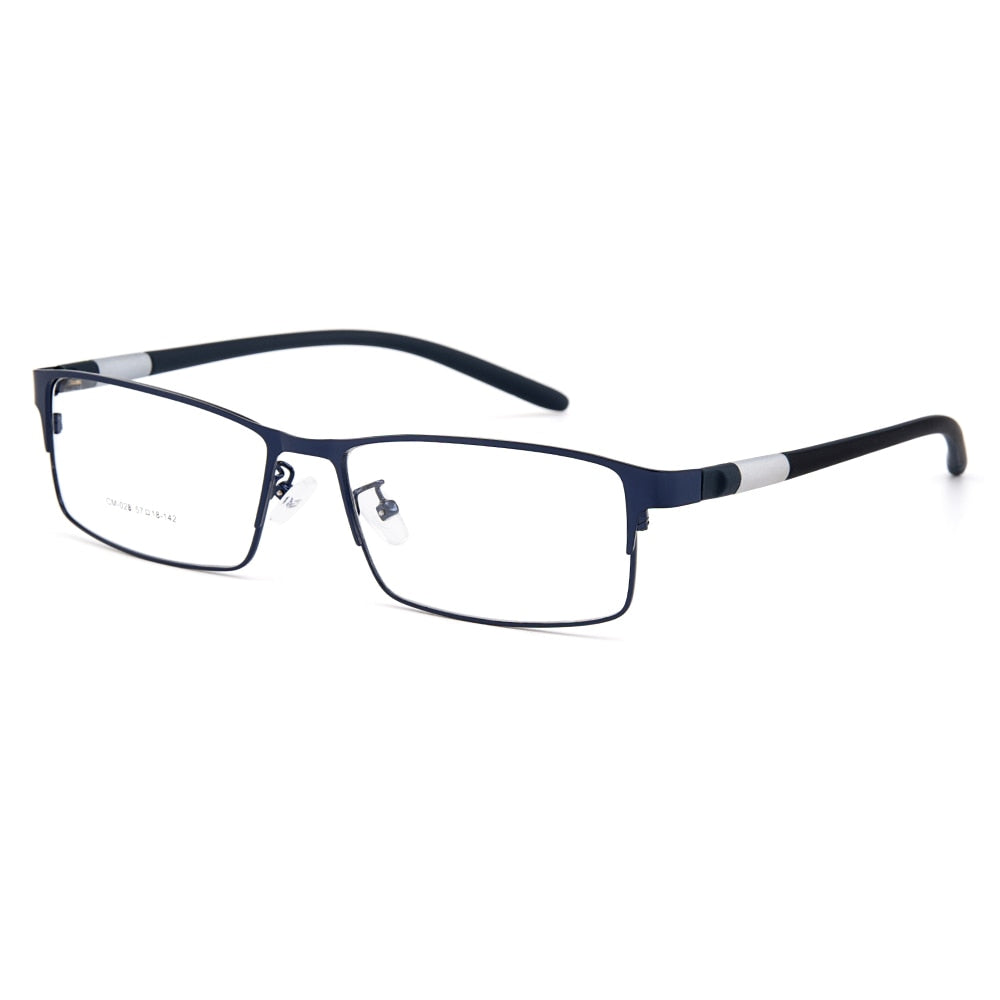 Men's Eyeglasses Titanium Alloy Legs IP Electroplating Y028 Frame Gmei Optical C2  