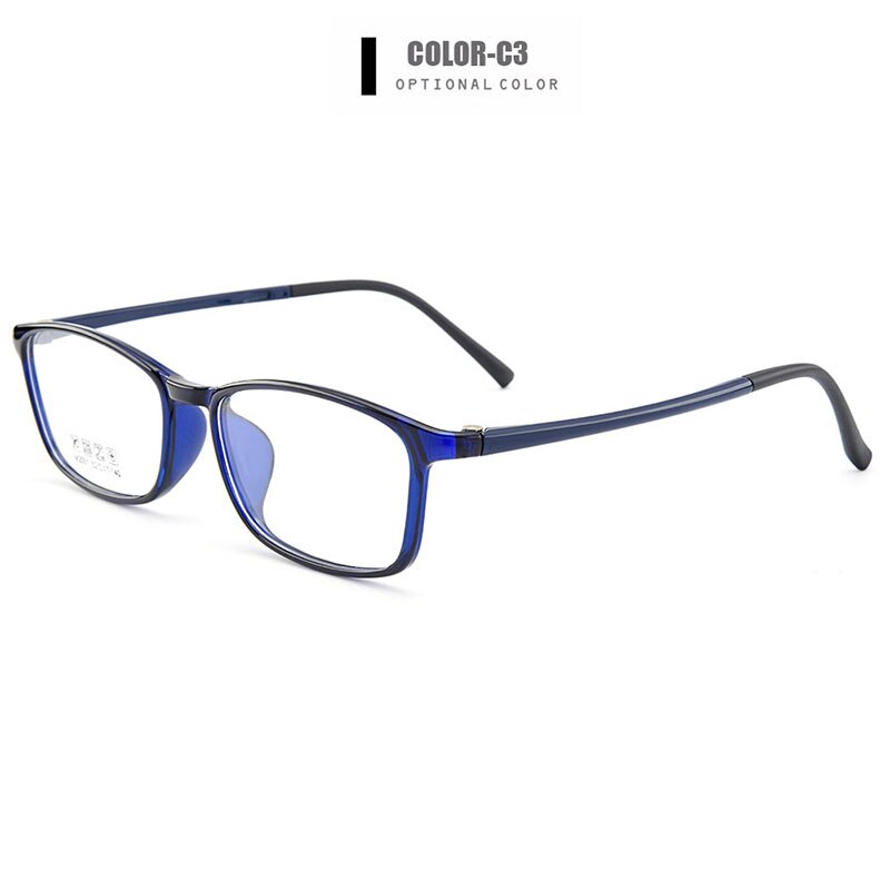 Men's Eyeglasses Ultra-Light Tr90 Plastic 6 Colors M2001 Frame Gmei Optical C3  
