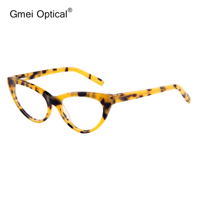 Women's Eyeglasses Cat-Eye Hypoallergenic Acetate Full Rim T8097 Full Rim Gmei Optical   