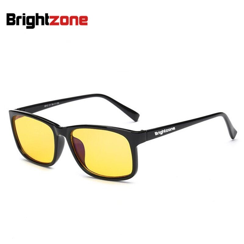 Unisex Eyeglasses Anti Blue Ray Gaming Filter Computer 22g Anti Blue Brightzone Black Yellow Case1  