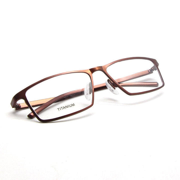 Reven Glasses Eyeglasses P8184 Titanium Business Men Eye Glasses Eyewear Spectacles Frame Reven Jate   