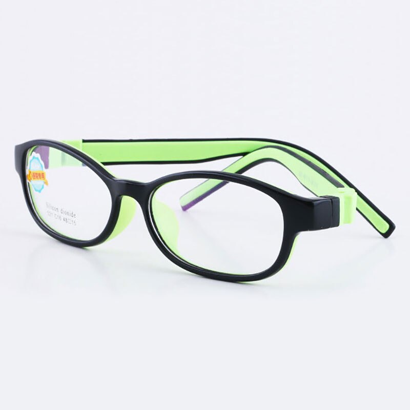 Reven Jate 521 Child Glasses Frame For Kids Eyeglasses Frame Flexible Frame Reven Jate green  