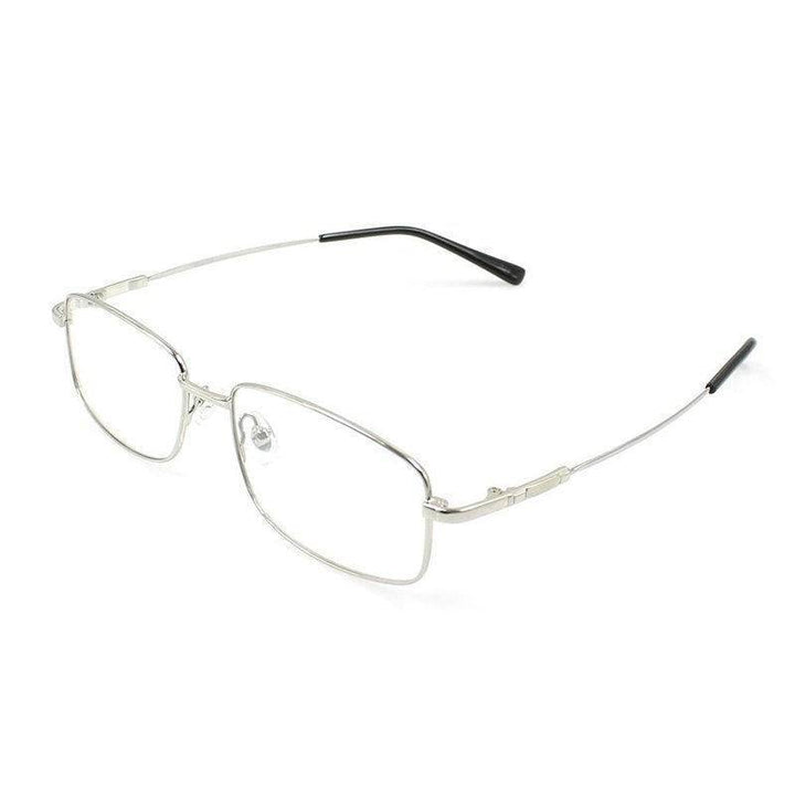 Men's Eyeglasses Titanium Metal Alloy Flexible Frame B21395 Frame Brightzone   