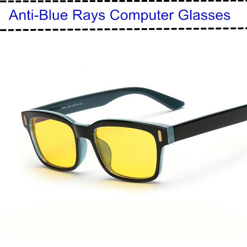 Unisex Eyeglasses Anti Blue Ray Light Blocking 100% Computer Gaming Anti Blue Brightzone   