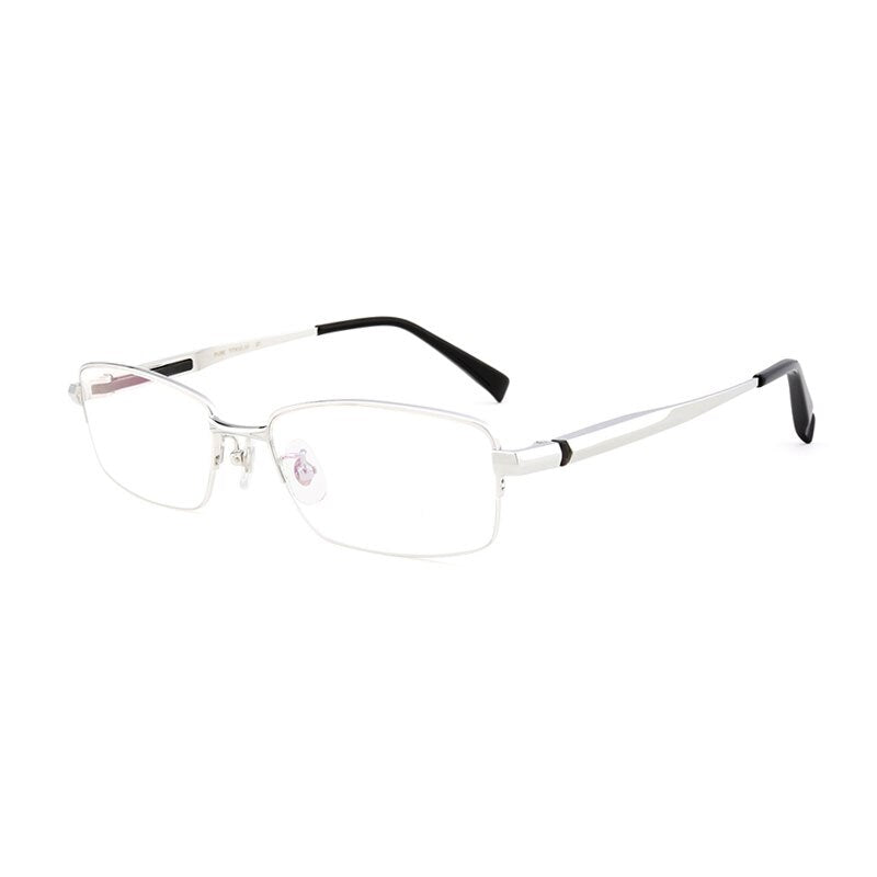 Hotochki Men's Full/Semi Rim Titanium Frame Progressive Reading Glasses 81133 Reading Glasses Hotochki