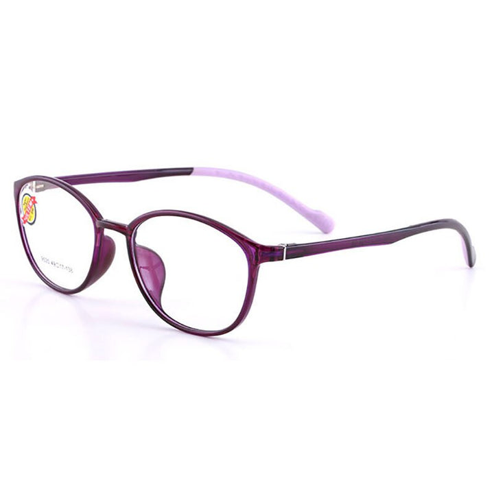 Reven Jate 9520 Child Glasses Frame For Kids Eyeglasses Frame Flexible Frame Reven Jate purple  