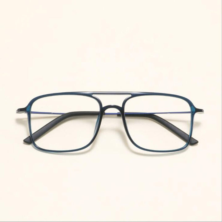 Hotochki Unisex Full Rim Ultem Resin Frame Eyeglasses 2235 Full Rim Hotochki blue  