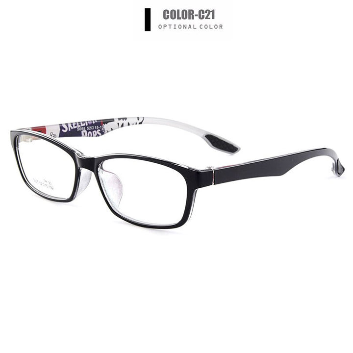 Unisex Eyeglasses Ultra-Light Tr90 Rectangular 5 Colors M5055 Frame Gmei Optical C21  