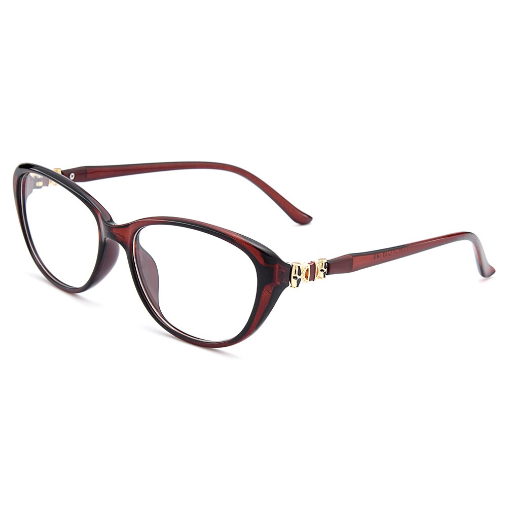 Women's Eyeglasses Cat Eye Ultra-Light Tr90 Plastic M1539 Frame Gmei Optical C3  