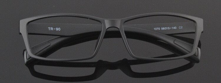 Unisex Eyeglasses Light TR 90 Flexible Sport 17 g Sport Eyewear Chashma Matte Black  
