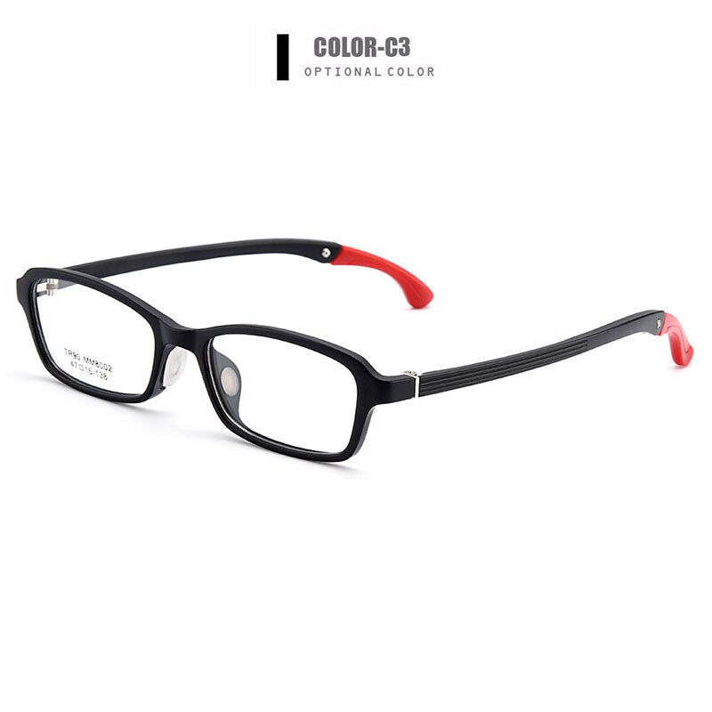 Unisex Eyeglasses Ultra-Light Tr90 Plastic M8002 Frame Gmei Optical C3  
