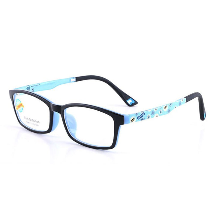 Reven Jate 5685 Child Glasses Frame For Kids Eyeglasses Frame Flexible Frame Reven Jate Blue  