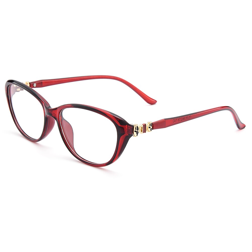 Women's Eyeglasses Cat Eye Ultra-Light Tr90 Plastic M1539 Frame Gmei Optical   