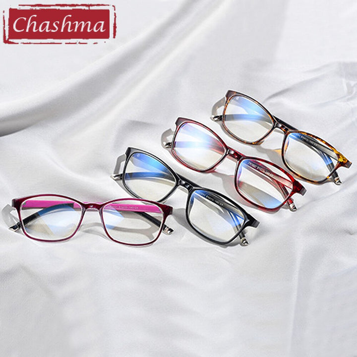 Unisex Eyeglasses TR90 Material Light Flexible 1631 Frame Chashma   