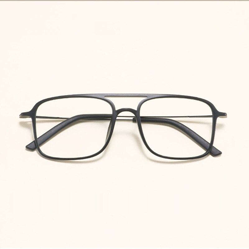 Hotochki Unisex Full Rim Ultem Resin Frame Eyeglasses 2235 Full Rim Hotochki matte black  