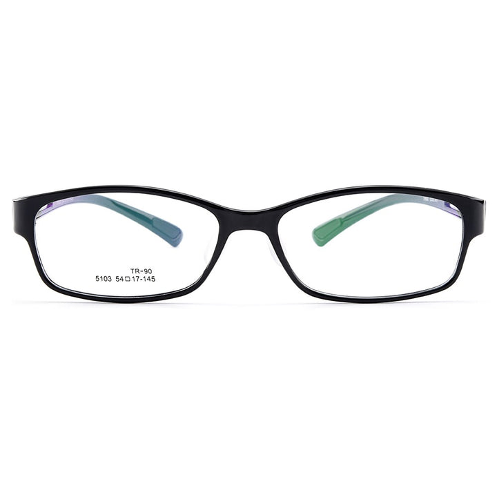 Unisex Eyeglasses Ultra-Light Tr90 Plastic Eyewear With Saddle Nose Bridge M5103 Frame Gmei Optical   