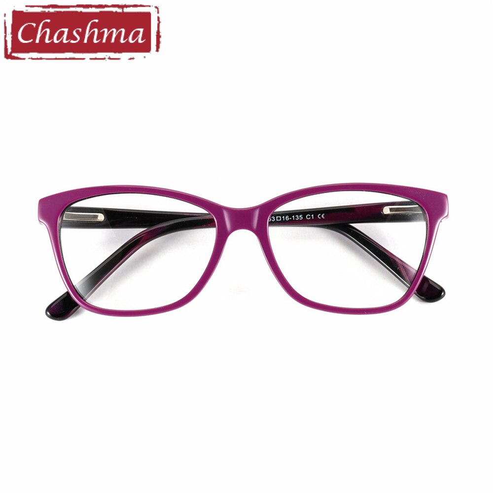 Unisex Eyeglasses Full Frame Acetate 10069 Frame Chashma   