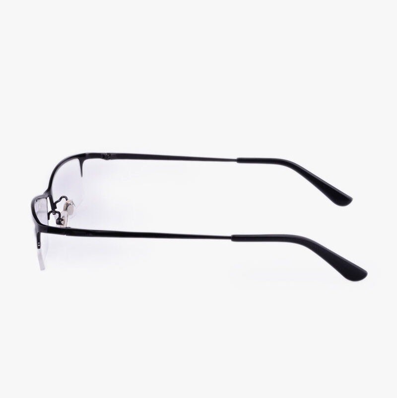 Aissuarvey Men's Semi Rim Titanium Frame Eyeglasses AS8906 Semi Rim Aissuarvey Eyeglasses   