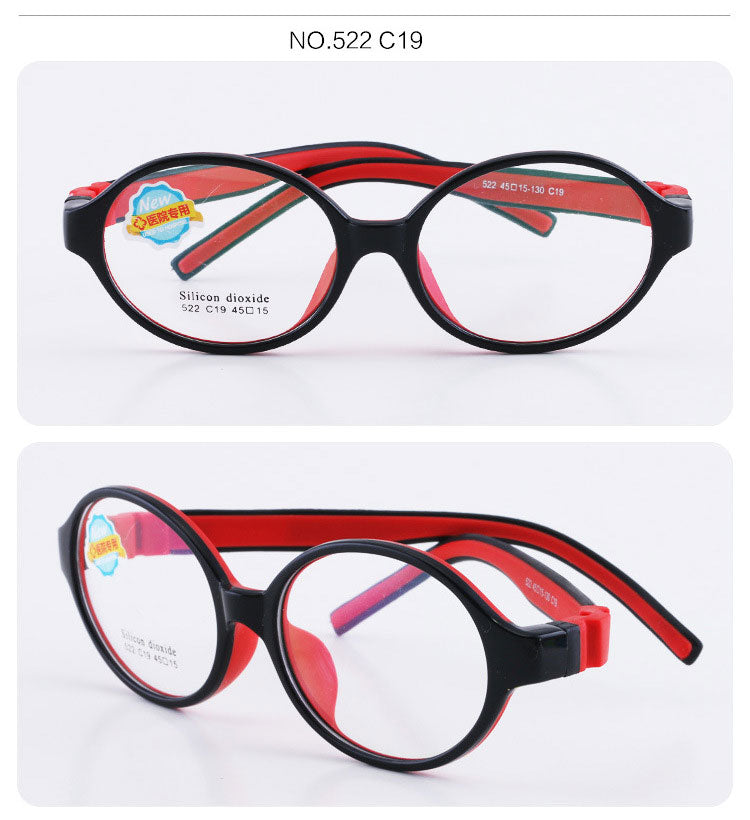 Reven Jate 522 Child Glasses Frame For Kids Eyeglasses Frame Flexible Frame Reven Jate   