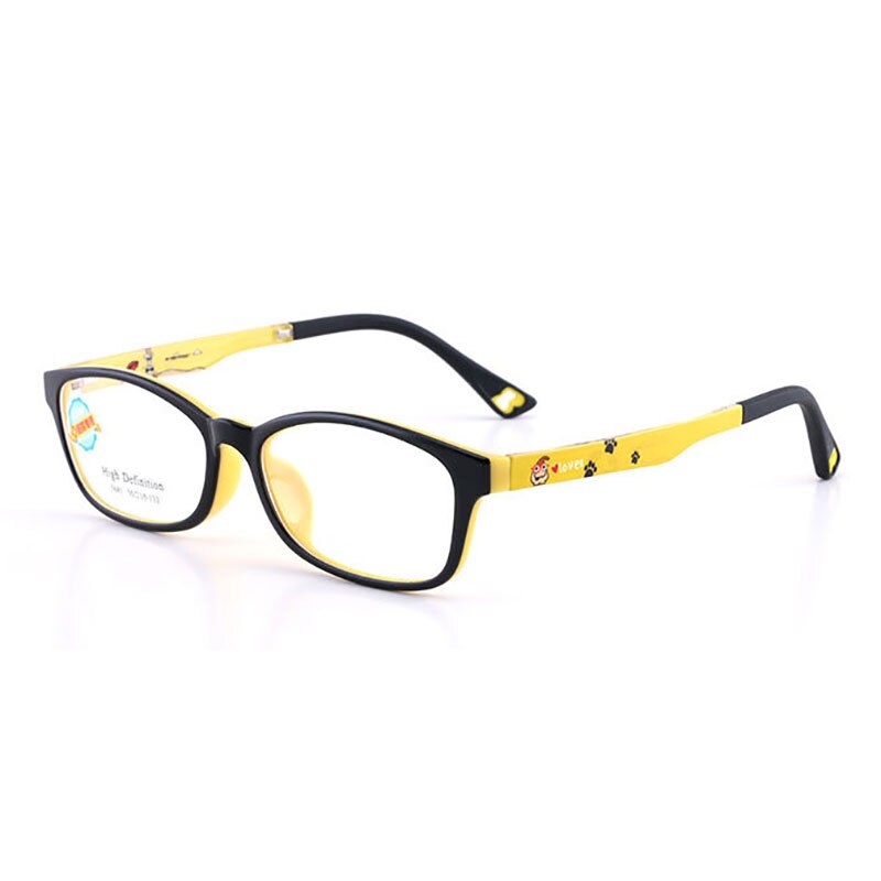 Reven Jate 5681 Child Glasses Frame For Kids Eyeglasses Frame Flexible Frame Reven Jate Yellow  